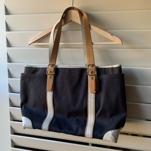Vintage Coach Tote Bag